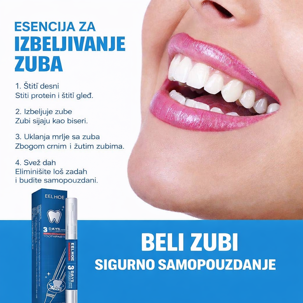 EELHOE olovka za izbeljivanje zuba
