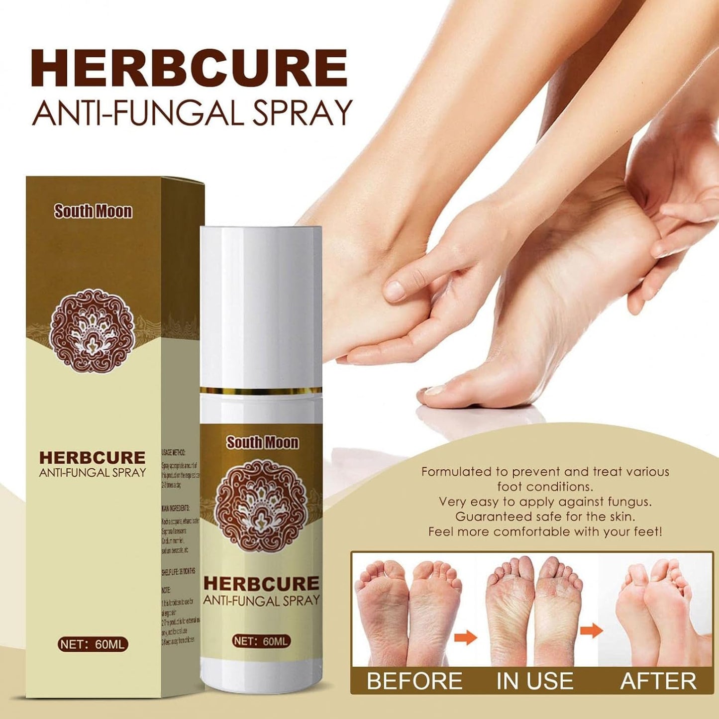 Herbcure – Sprej Protiv Gljivica 1+1 Gratis