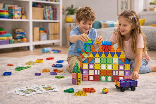 Magnetne Kocke – Kreativni Edukativni Set (100 delova)