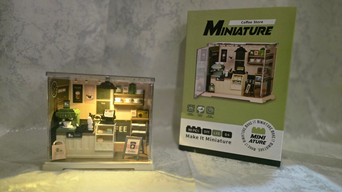 DIY Miniature – kreativni set za sastavljanje sa LED osvetljenjem | Izaberi model