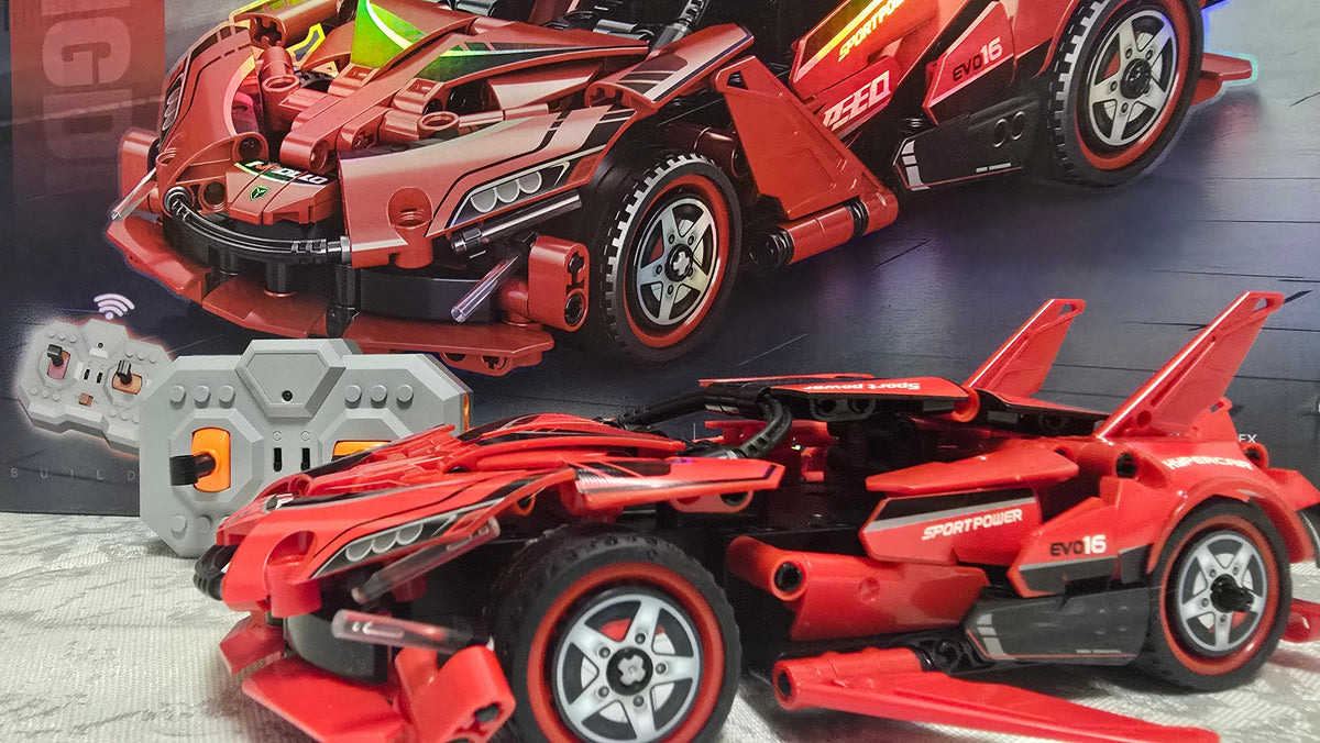RC Speed Car 2u1 – sastavi autić od kockica i vozi ga | 2.4 GHz