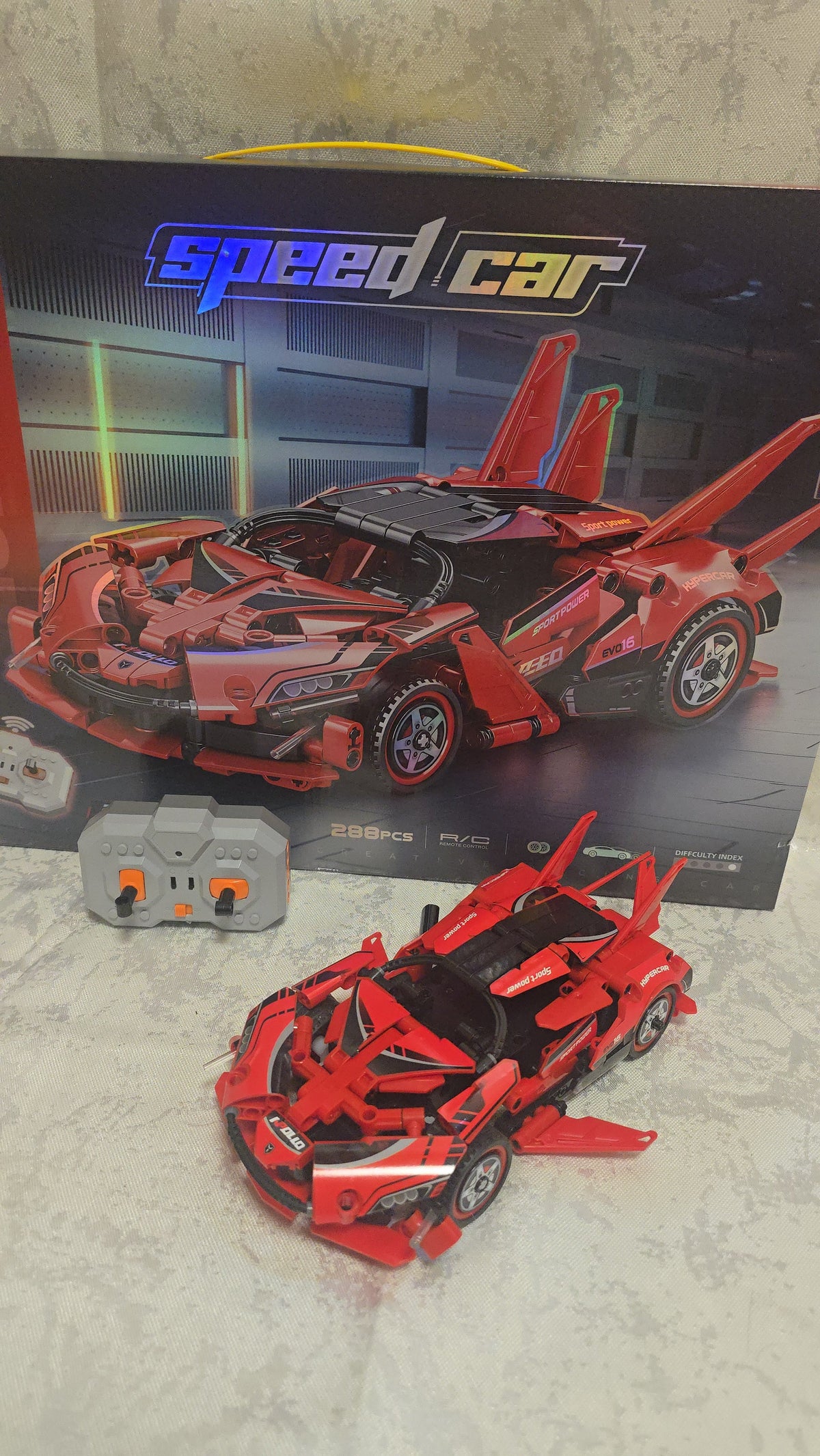 RC Speed Car 2u1 – sastavi autić od kockica i vozi ga | 2.4 GHz