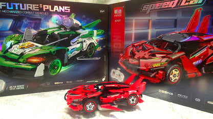 RC Speed Car 2u1 – sastavi autić od kockica i vozi ga | 2.4 GHz