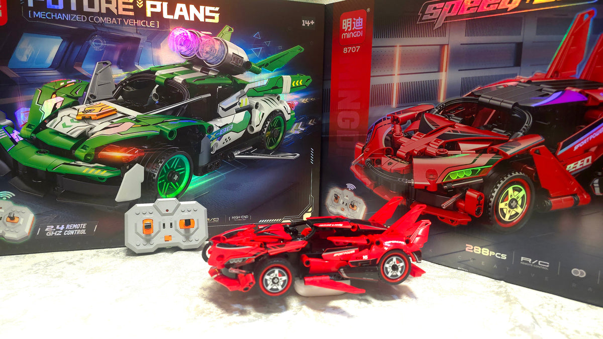 RC Speed Car 2u1 – sastavi autić od kockica i vozi ga | 2.4 GHz