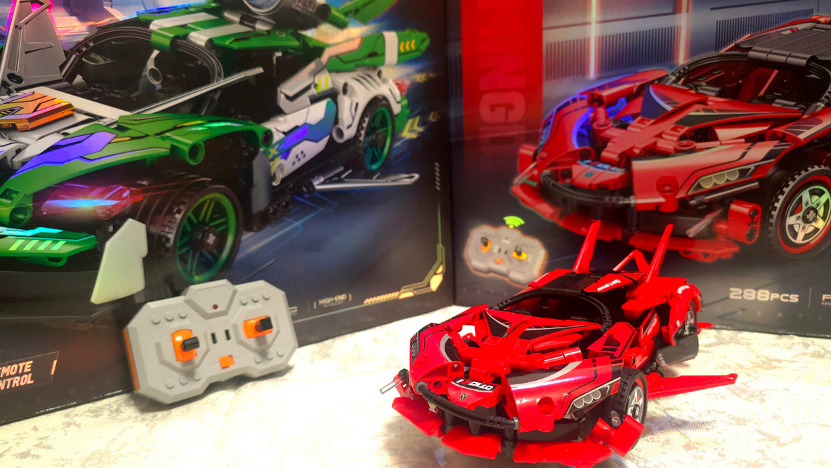 RC Speed Car 2u1 – sastavi autić od kockica i vozi ga | 2.4 GHz