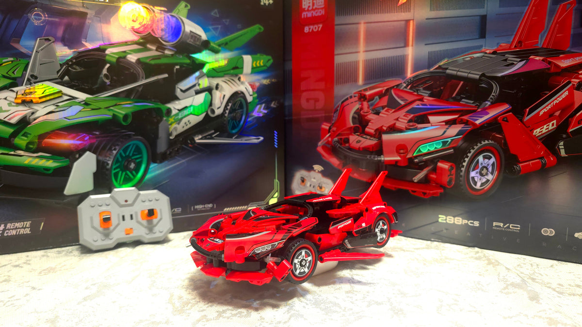 RC Speed Car 2u1 – sastavi autić od kockica i vozi ga | 2.4 GHz