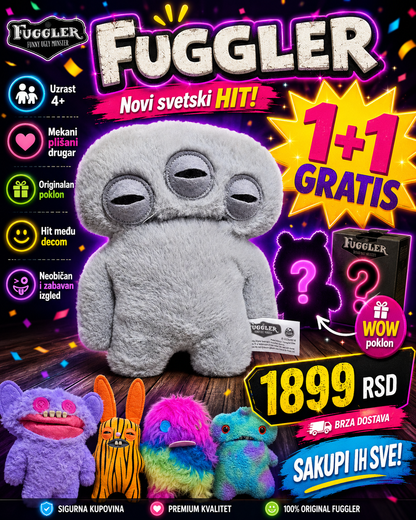 Fuggler 22 cm – 1+1 GRATIS | Izaberi 2 modela