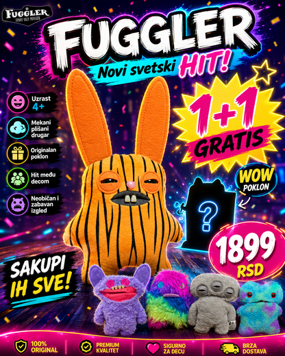 Fuggler 22 cm – 1+1 GRATIS | Izaberi 2 modela