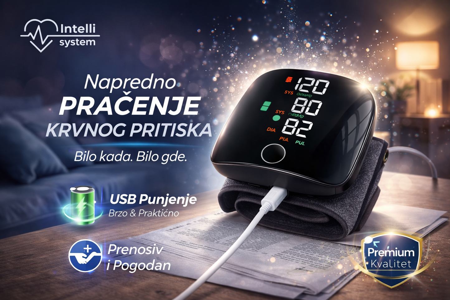 Aparat za pritisak crni