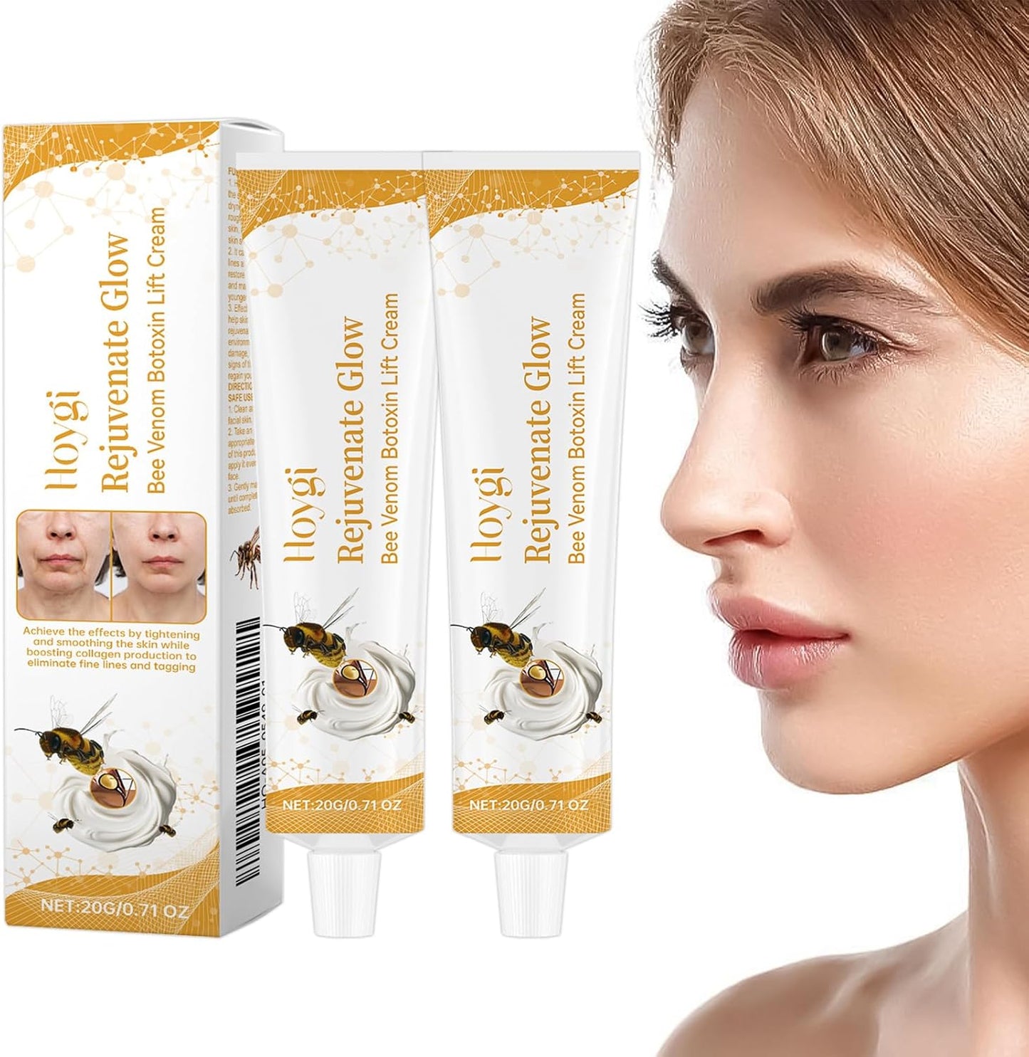 Bee Venom Lift Cream – Krema za lice, vrat i ruk 1+1 Gratis