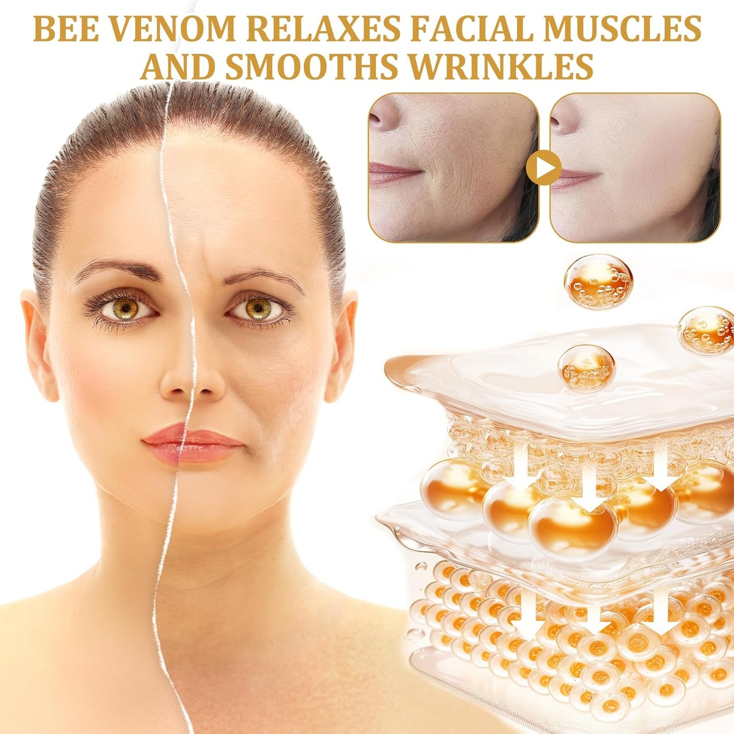 Bee Venom Lift Cream – Krema za lice, vrat i ruk 1+1 Gratis