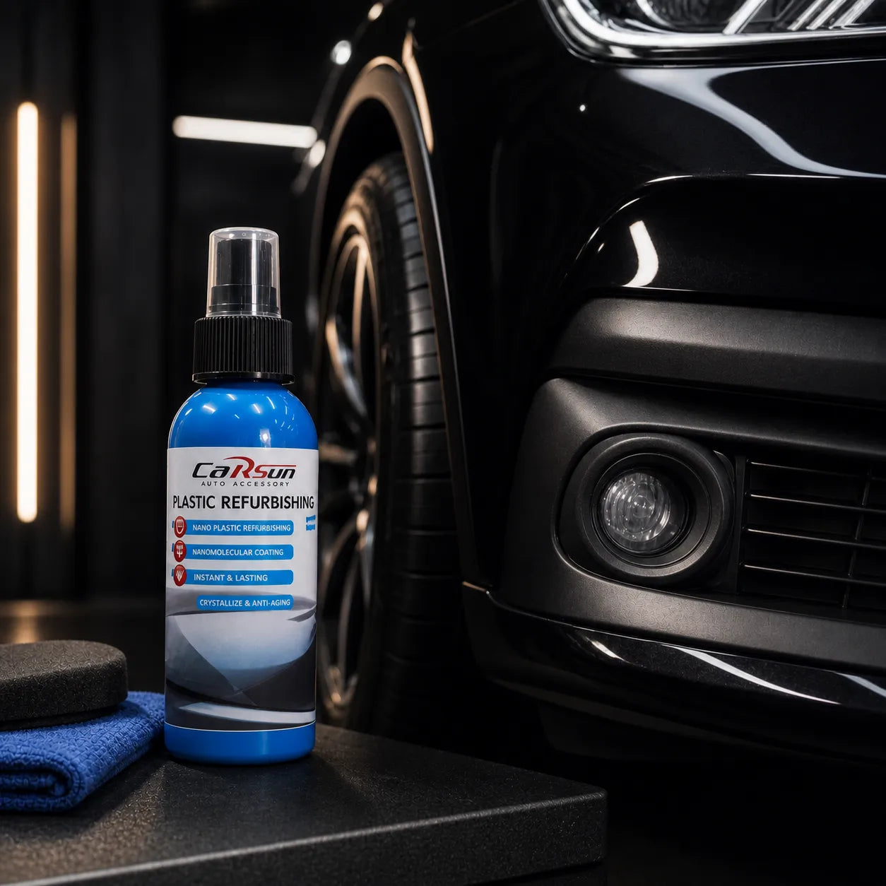 Carsun – Sredstvo za obnovu i sjaj plastike 1+1 GRATIS