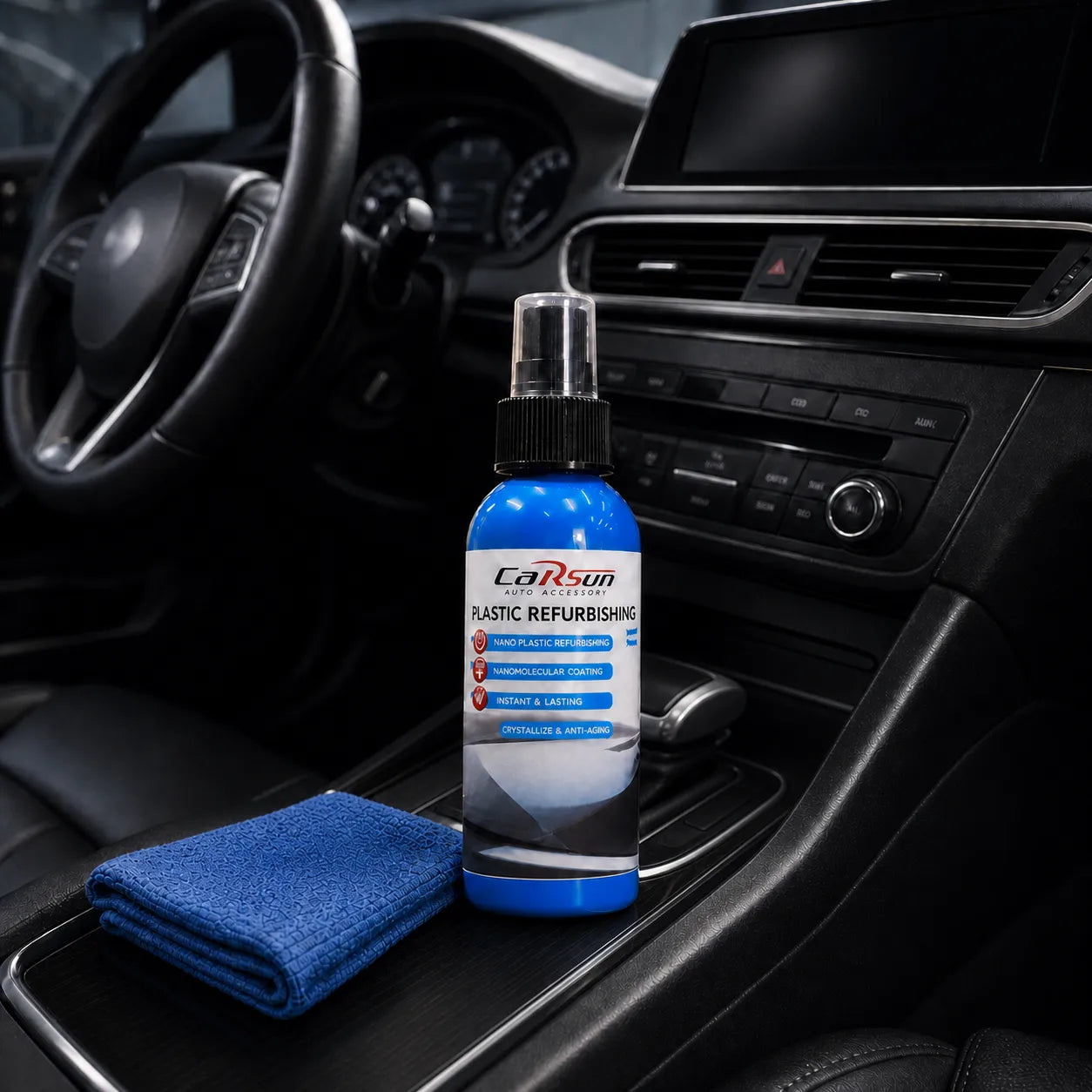Carsun – Sredstvo za obnovu i sjaj plastike 1+1 GRATIS