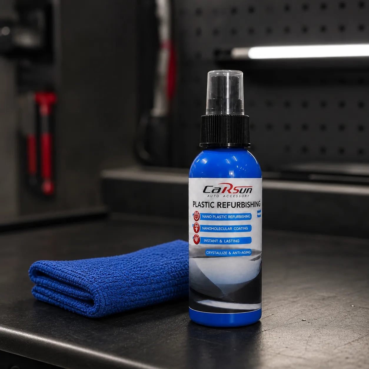 Carsun – Sredstvo za obnovu i sjaj plastike 1+1 GRATIS