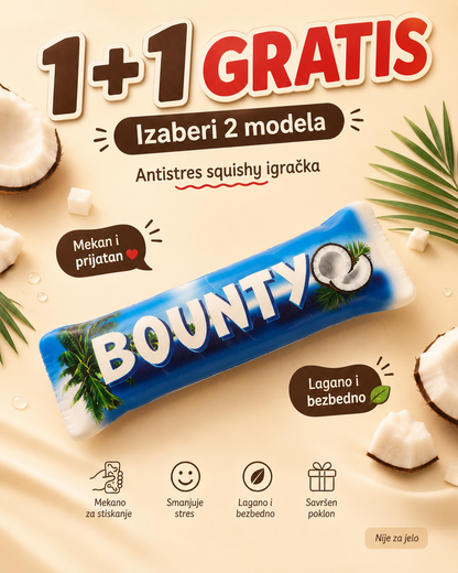 Antistres Squishy čokoladice – 1+1 GRATIS | Izaberi 2 modela