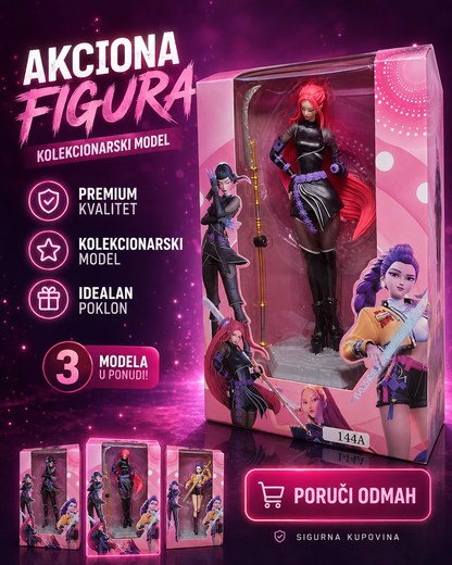 Demon Hunters akciona figura – kolekcionarski model | 3 varijante