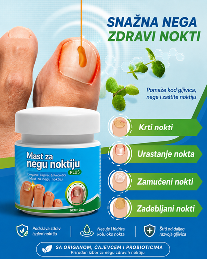 1+1 Gratis Nail Fungus Ointment PLUS – mast za negu noktiju i kože oko noktiju