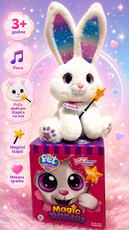 Magic Rabbit – interaktivni plišani zeka koji peva i priča