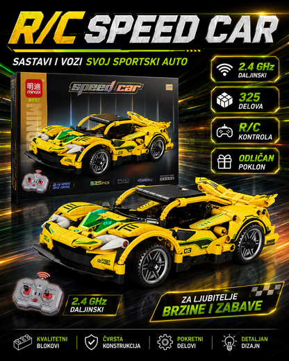 Dubai Building + RC Speed Car 2u1 – veliki kreativni paket