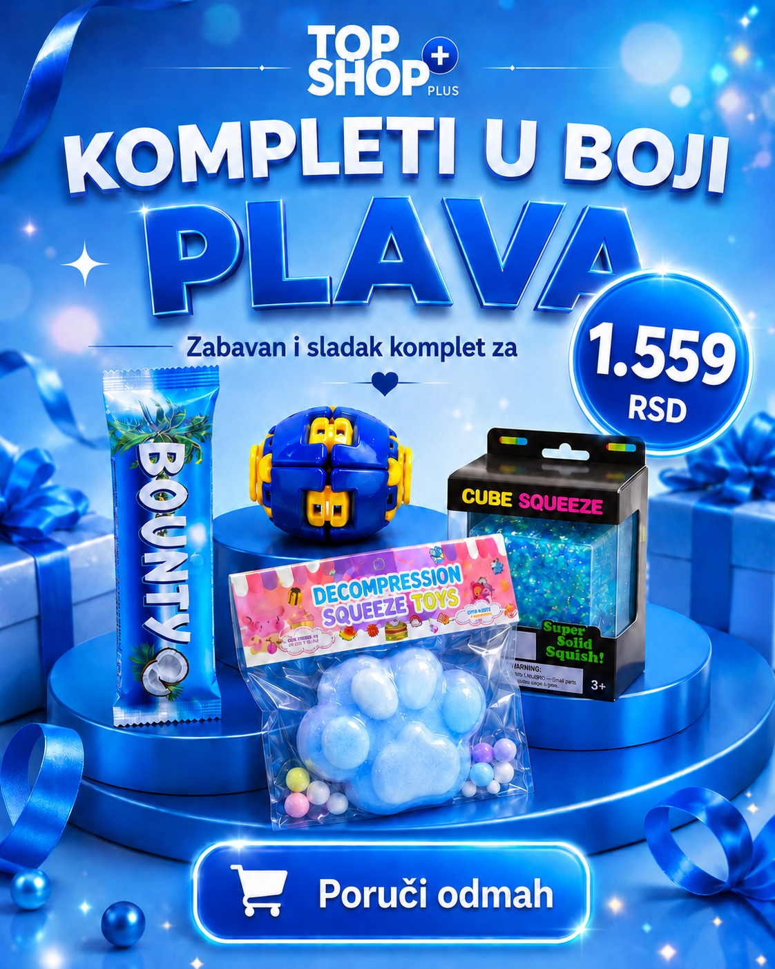 Kompleti u boji – zabavni poklon set | Izaberi svoju boju
