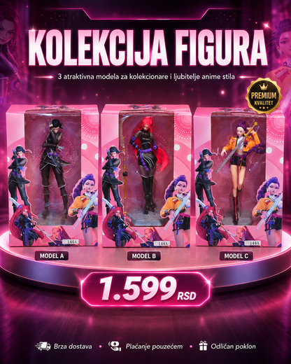 Demon Hunters akciona figura – kolekcionarski model | 3 varijante