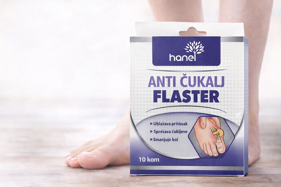Flaster za čukljeve i bolna stopala 10+10 Gratis