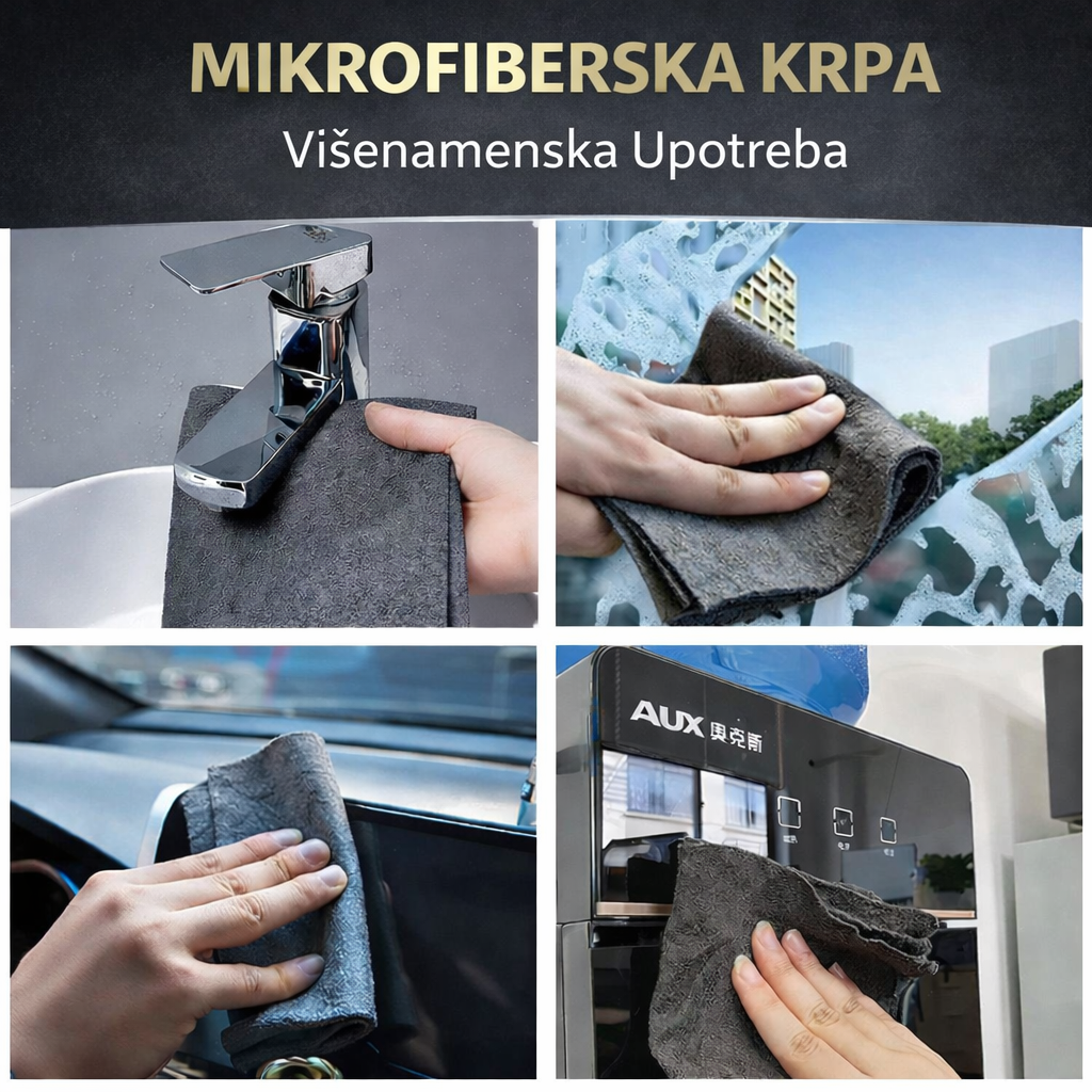 Krpe Od Mikrofibera (set od 4 komada)