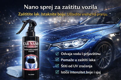 Nano sprej za zaštitu vozila 1+1 Gratis