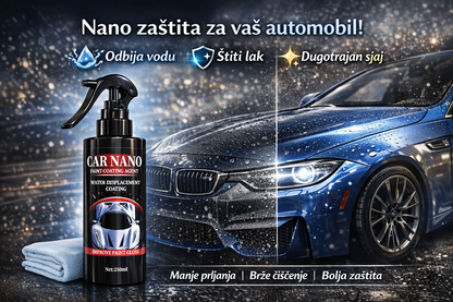 Nano sprej za zaštitu vozila 1+1 Gratis