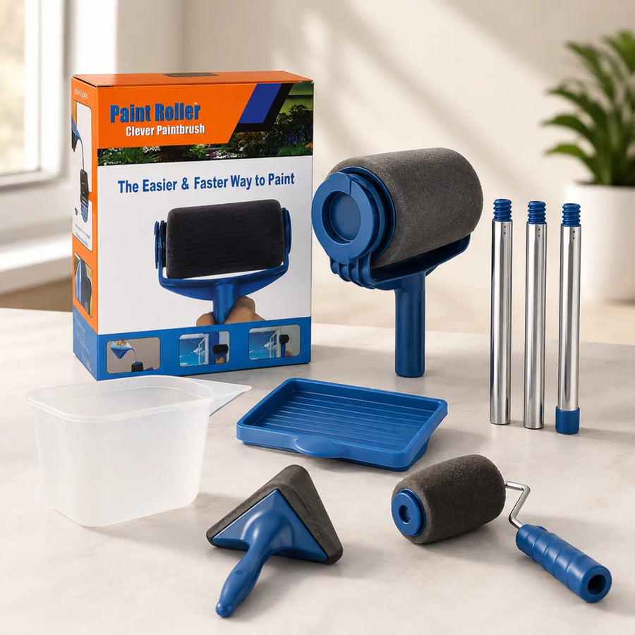 Paint Roller Set za Krečenje – Valjak bez Kapanja sa Nastavcima