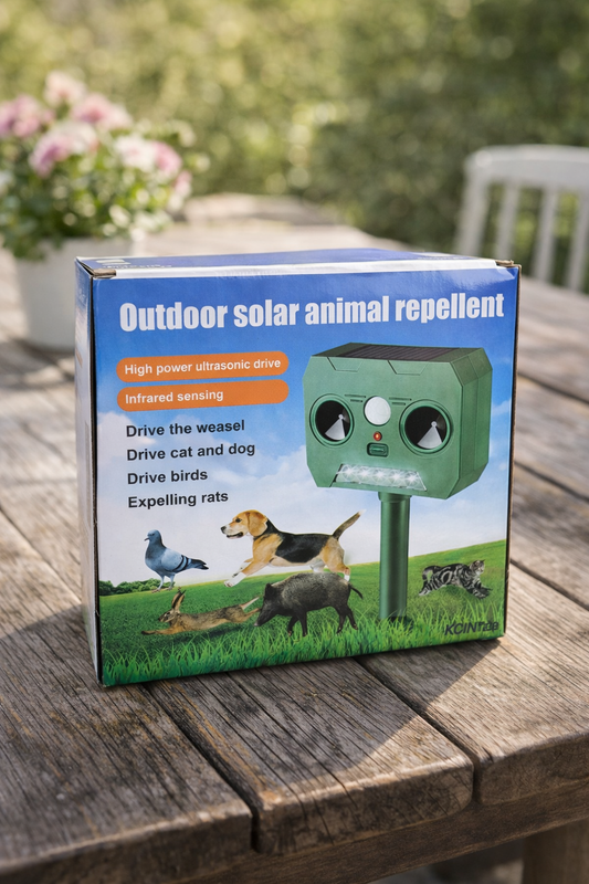 SolarGuard Ultra – Ultrazvučni Rasterivač Životinja