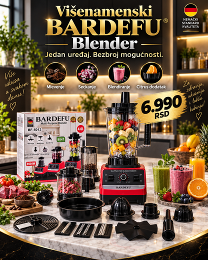 Višenamenski BARDEFU blender 8u1