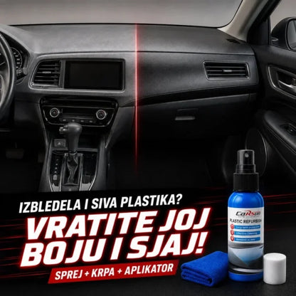 CARsun sredstvo za obnovu i sjaj auto plastike – 1+1 GRATIS | Za enterijer i eksterijer
