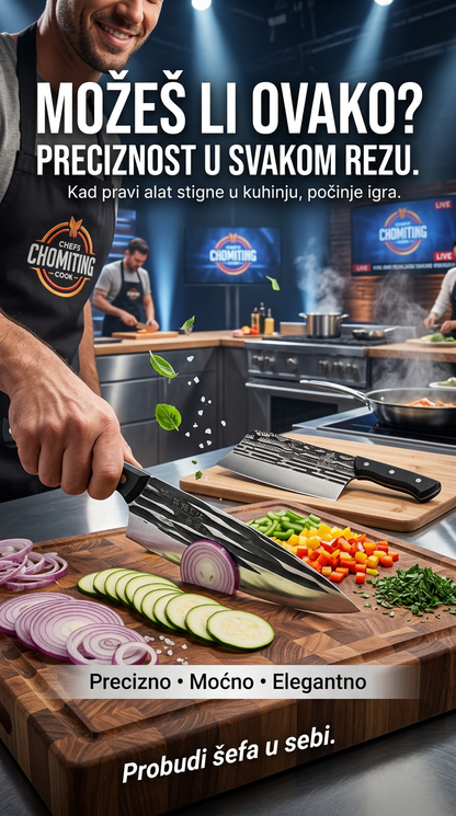 Chef PRO – Kuhinjski nož, satara ili Duo set | Izaberi varijantu
