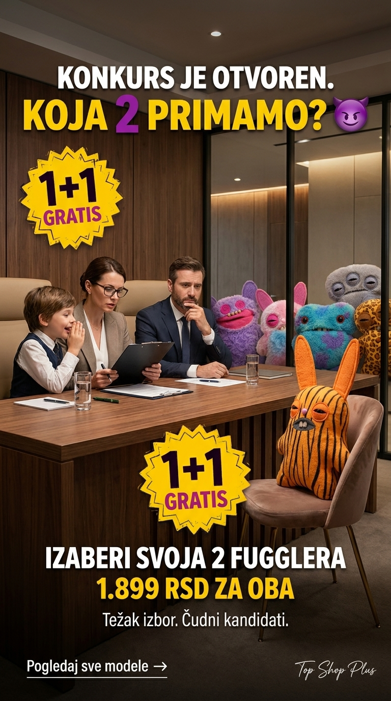 Fuggler 22 cm – 1+1 GRATIS | Izaberi 2 modela