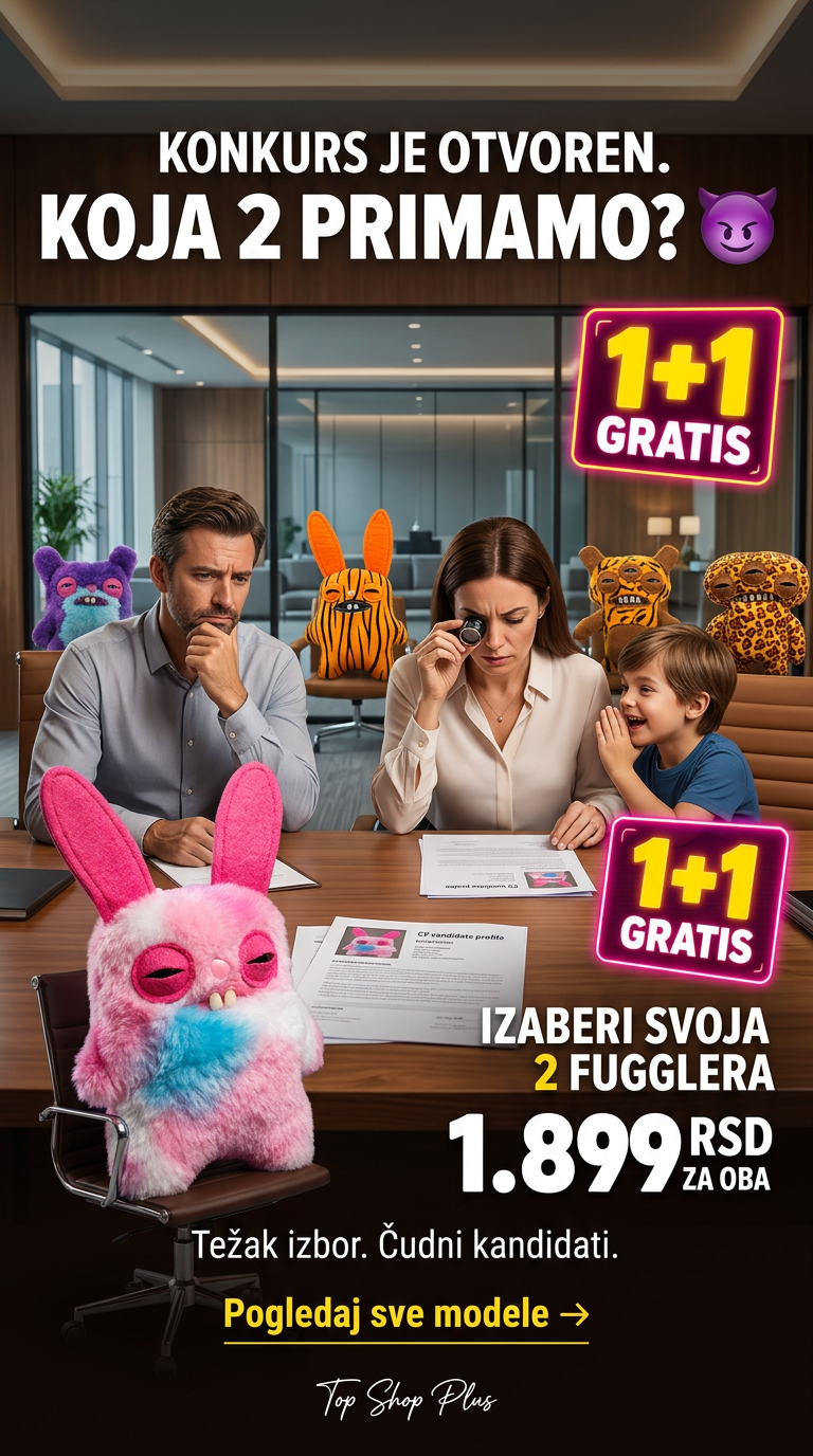 Fuggler 22 cm – 1+1 GRATIS | Izaberi 2 modela