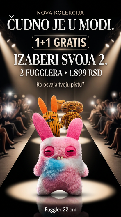 Fuggler 22 cm – 1+1 GRATIS | Izaberi 2 modela