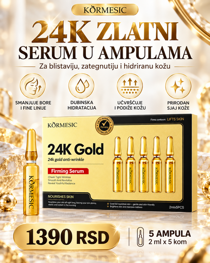 KORMESIC 24K Gold Firming Serum 5 ampula x 2 ml