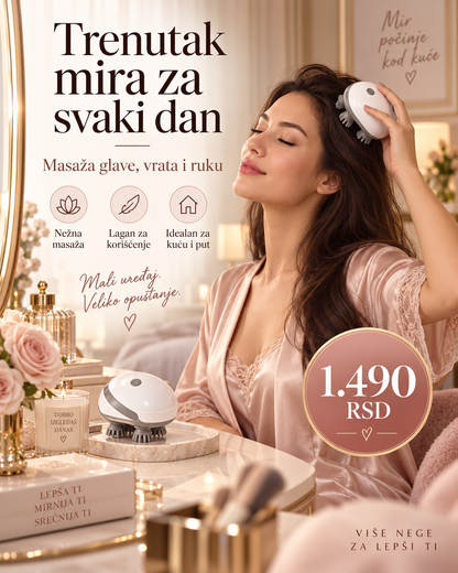 Masažer za glavu vrat i ruke