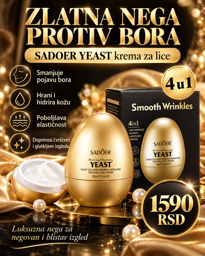 SADOER Yeast krema za lice 30 g