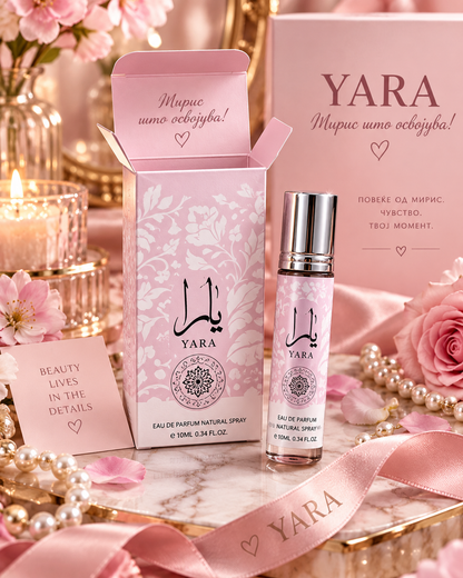 YARA Desert Flower parfem unboxing i bočica